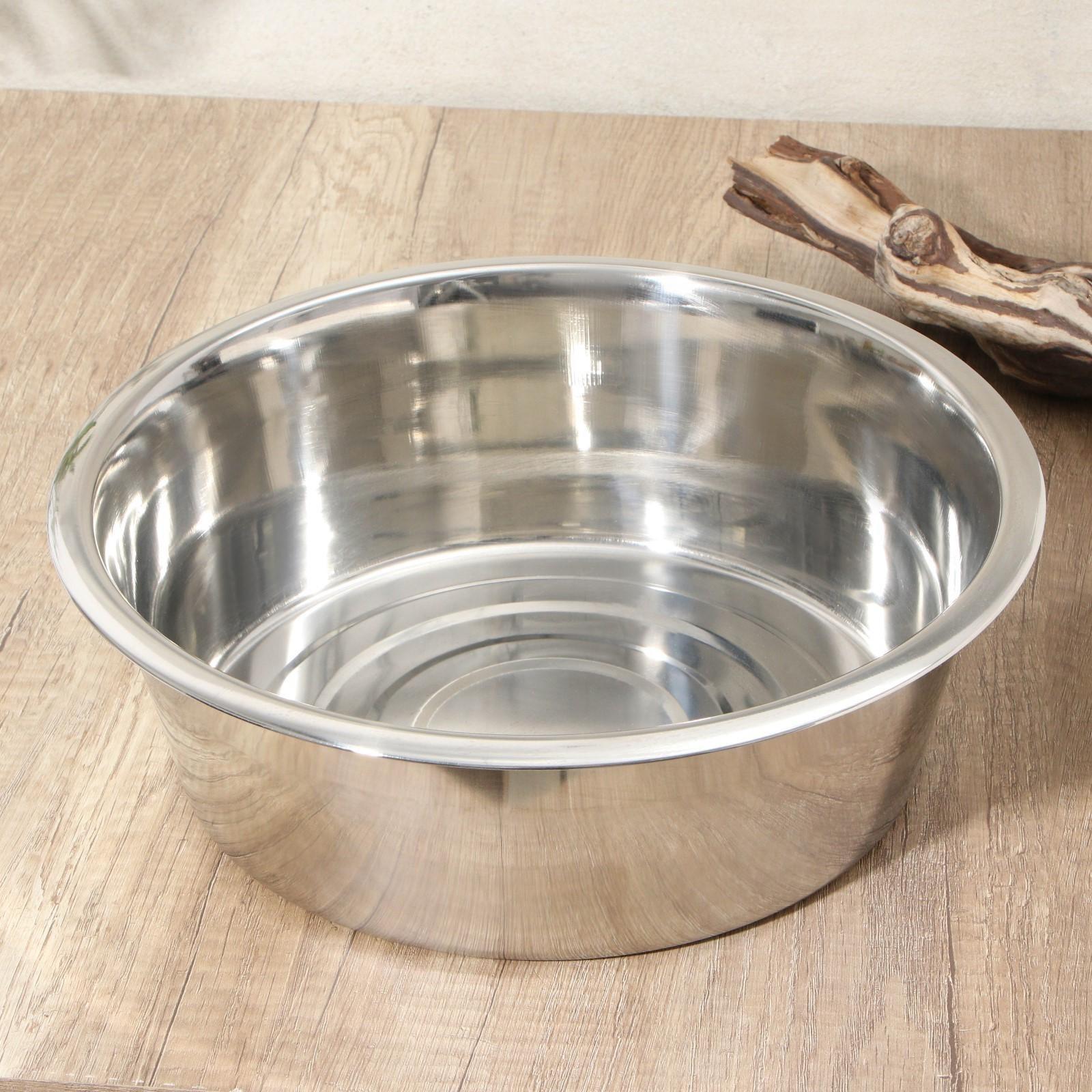 Миска «Кухня», 6 л, d=32 см, дно 25 см, толщина 0,6 мм