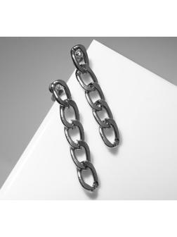 Серьги металл 