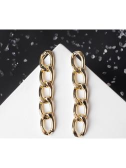 Серьги из металла 