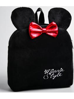 Рюкзак плюшевый «Minnie Style», Минни Маус