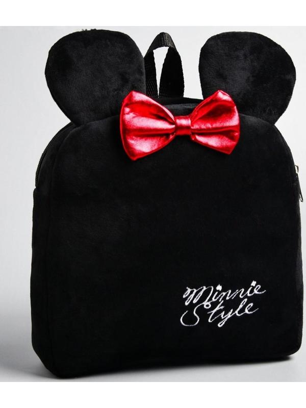 Рюкзак плюшевый «Minnie Style», Минни Маус