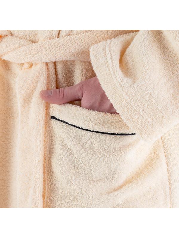 Халат махровый мужской Mister, размер 56-58, 100% хлопок