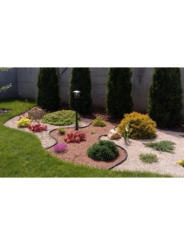 Лента бордюрная, 0.11 × 10 м, толщина 1 мм, пластиковая, оливковая, KANTA