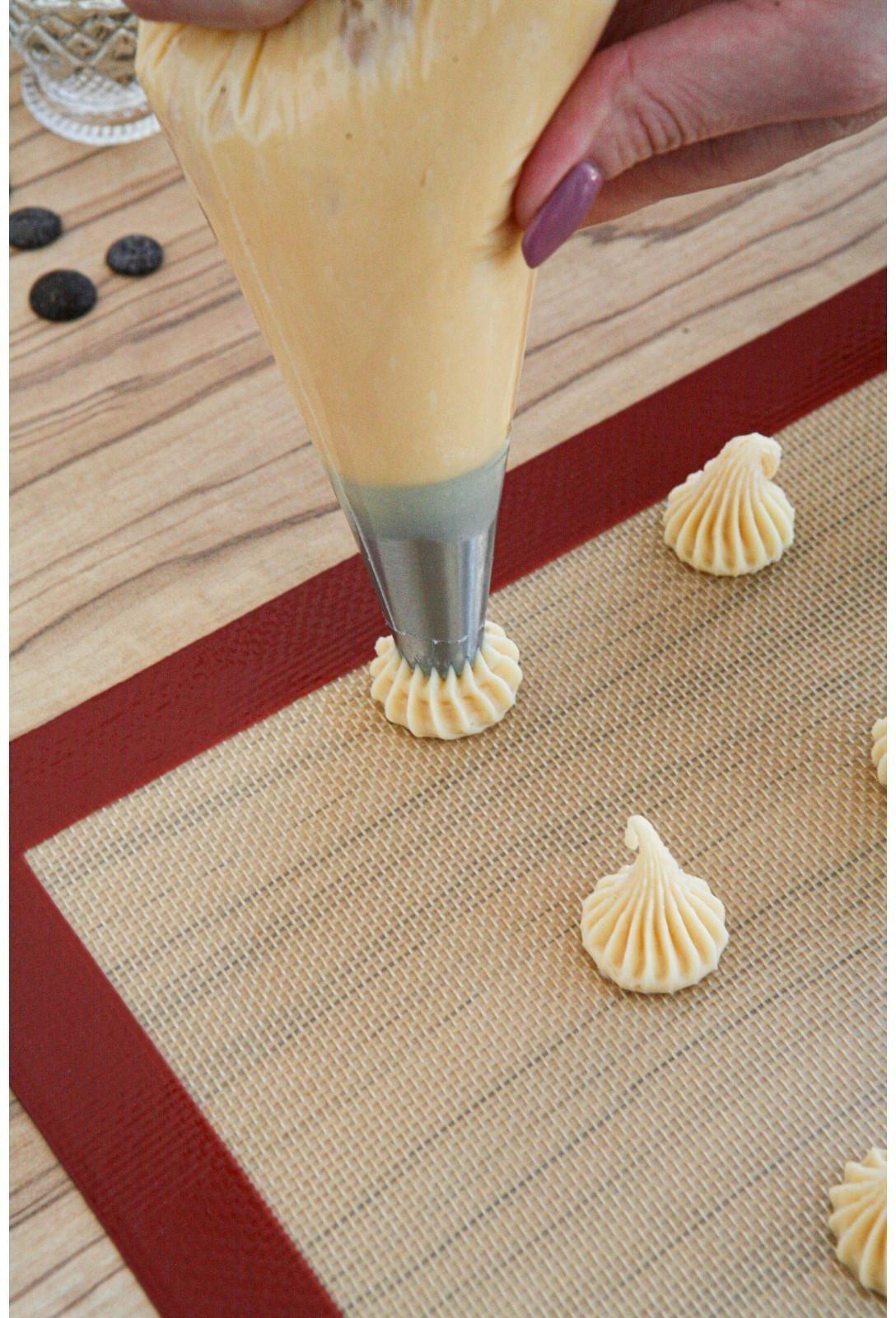 Коврик армированный, 30×20 см, цвет бежевый