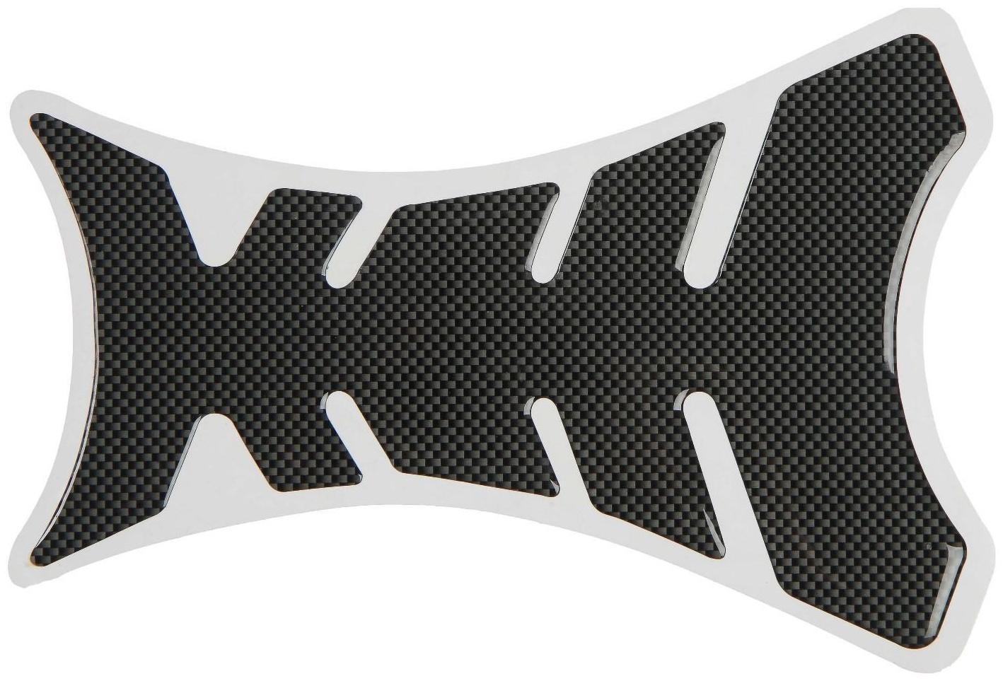 Наклейка защитная на топливный бак мотоцикла, карбон