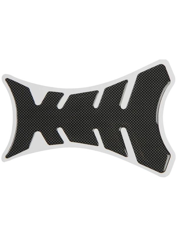 Наклейка защитная на топливный бак мотоцикла, карбон