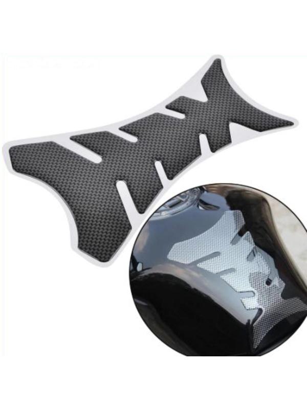 Наклейка защитная на топливный бак мотоцикла, карбон