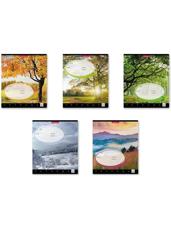 Тетрадь 24 листа в клетку ErichKrause 