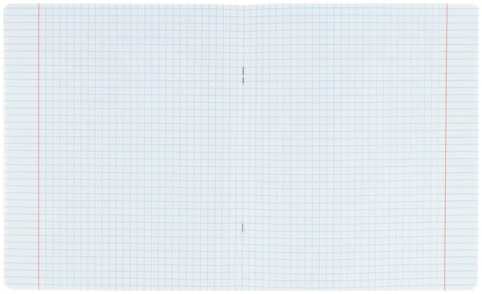 Тетрадь 48 листов в клетку ErichKrause Moscow Night, обложка мелованный картон, блок офсет, белизна 100% / Микс 5 шт.