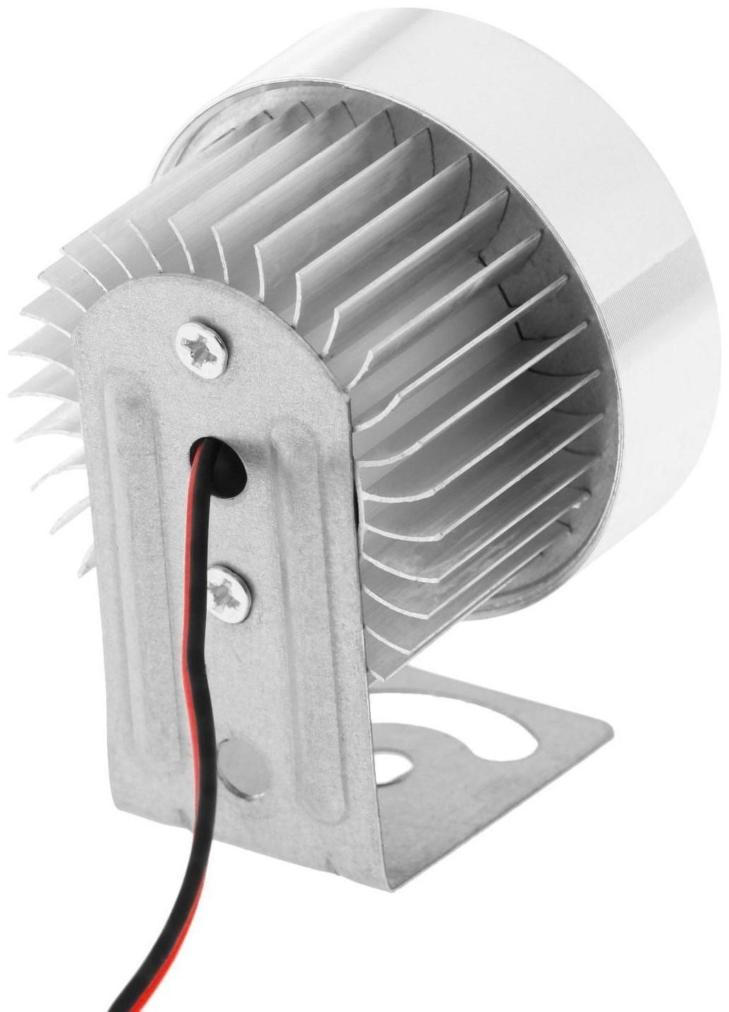 Фара cветодиодная для мототехники, 4 LED, IP65, 4.5 Вт, направленный свет