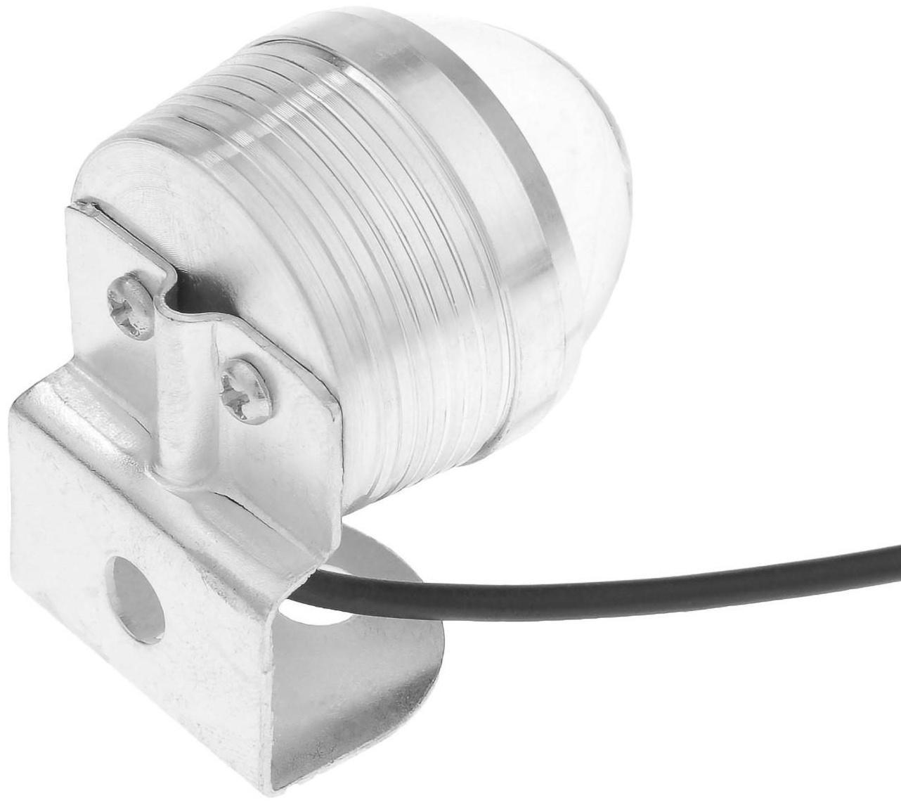 Фара cветодиодная для мототехники, 1 LED, IP65, 5 Вт, направленный свет