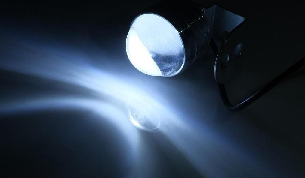 Фара cветодиодная для мототехники, 1 LED, IP65, 5 Вт, направленный свет