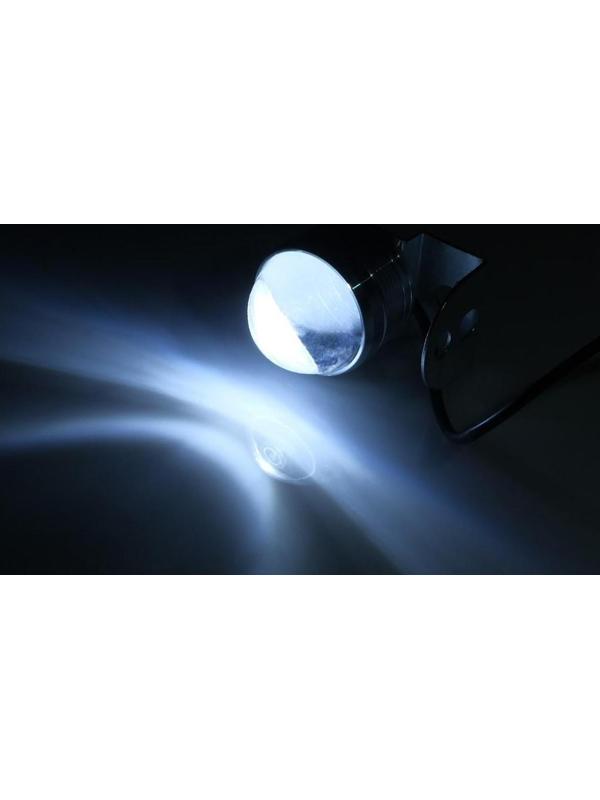 Фара cветодиодная для мототехники, 1 LED, IP65, 5 Вт, направленный свет