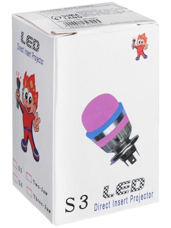 Фара cветодиодная для мототехники, 1 LED, IP65, 5 Вт, направленный свет