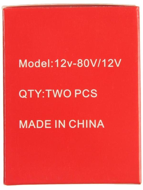 Фара cветодиодная для мототехники, 4 LED, IP67, 10 Вт, направленный свет, набор 2 шт