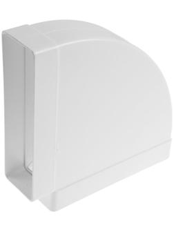 Отвод VENTS 8281, горизонтальный, 60 х 204 мм