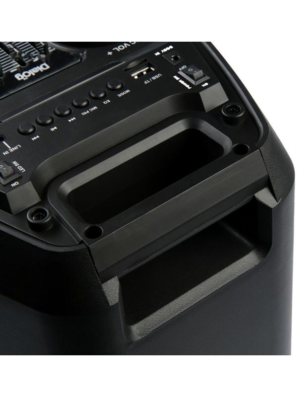 Портативная караоке система Dialog Oscar AO-12, 30 Вт, FM, AUX, USB, BT, Li-Ion 3600 мАч