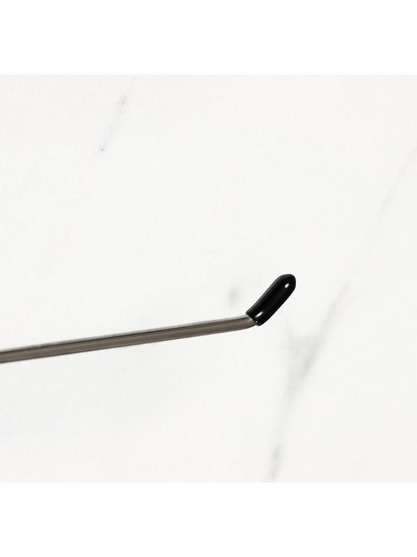 Держатель для полотенец на липучке Доляна, 27×7×7 см, цвет хром