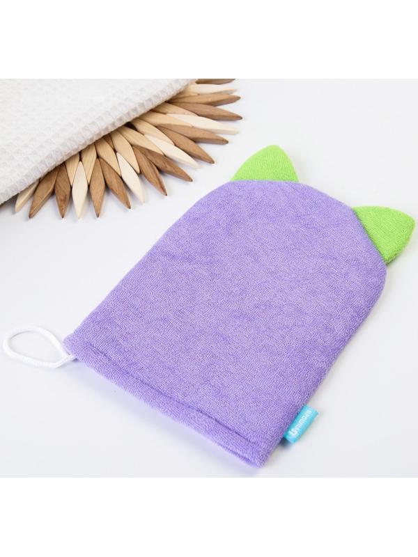 Игрушка-мочалка для купания, детская «Совёнок» из махры