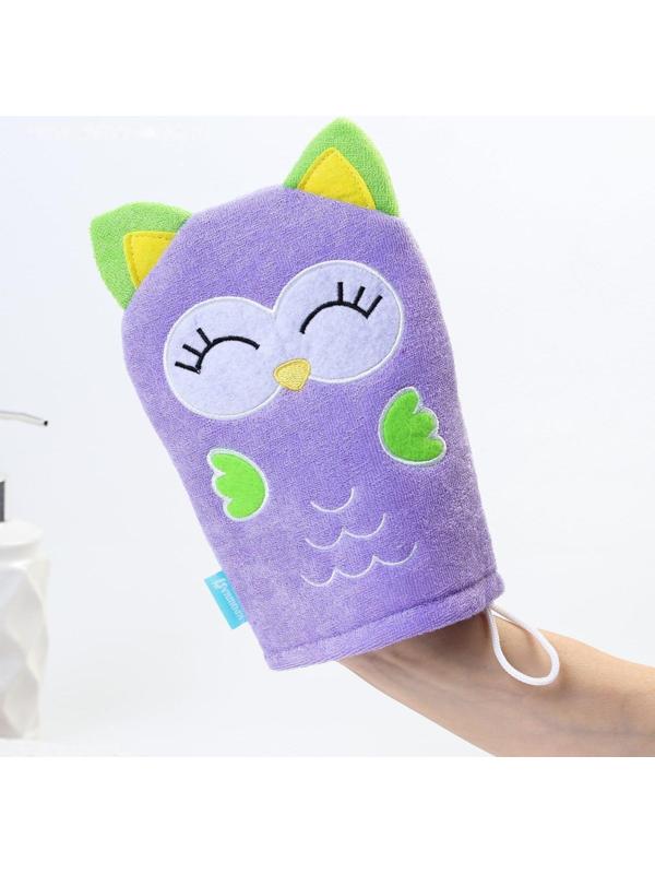 Игрушка-мочалка для купания, детская «Совёнок» из махры