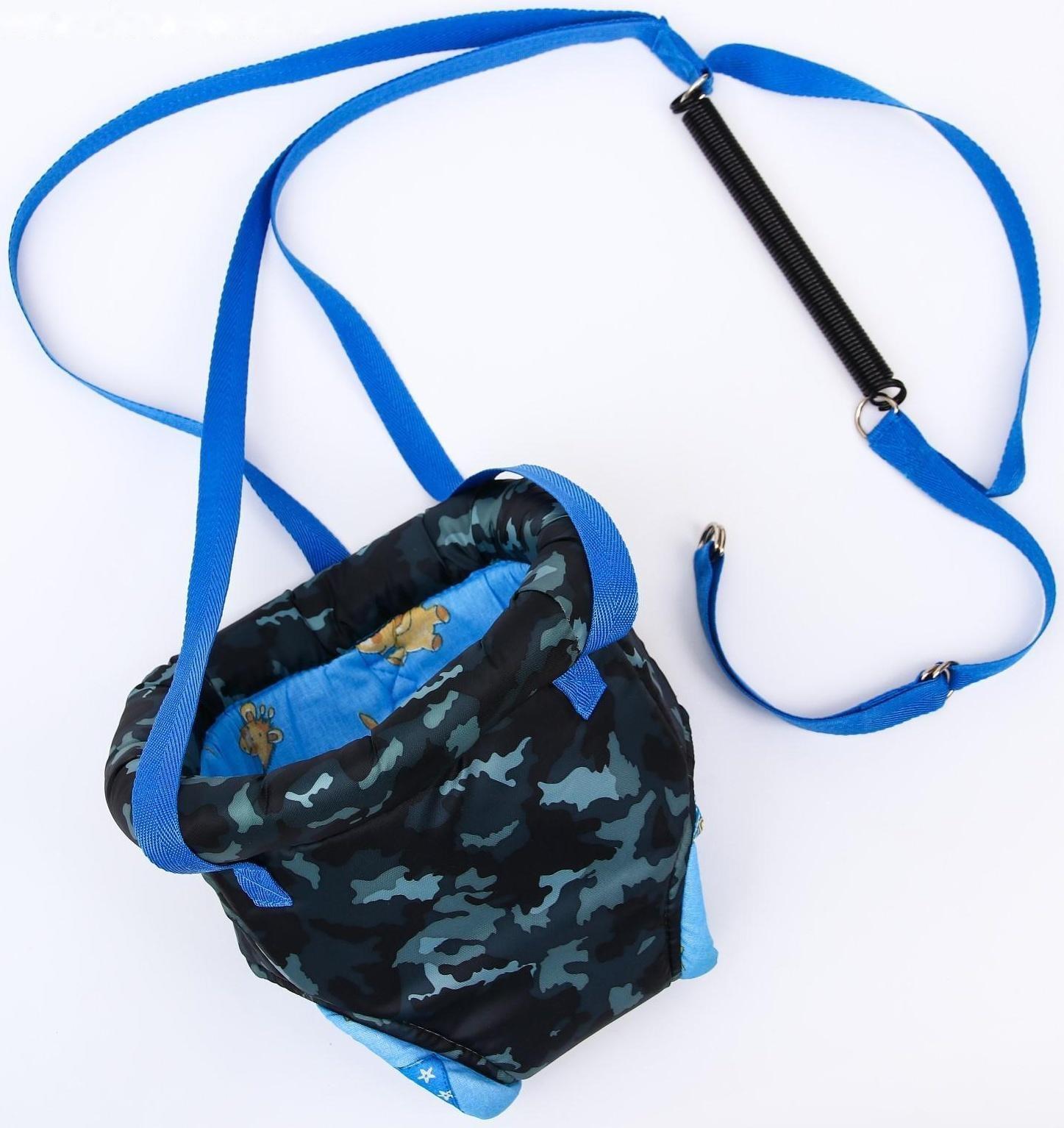 Прыгунки №3, Детский развивающий тренажер, ХАКИ (прыгунки, качели)