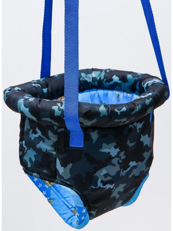 Прыгунки №3, Детский развивающий тренажер, ХАКИ (прыгунки, качели)