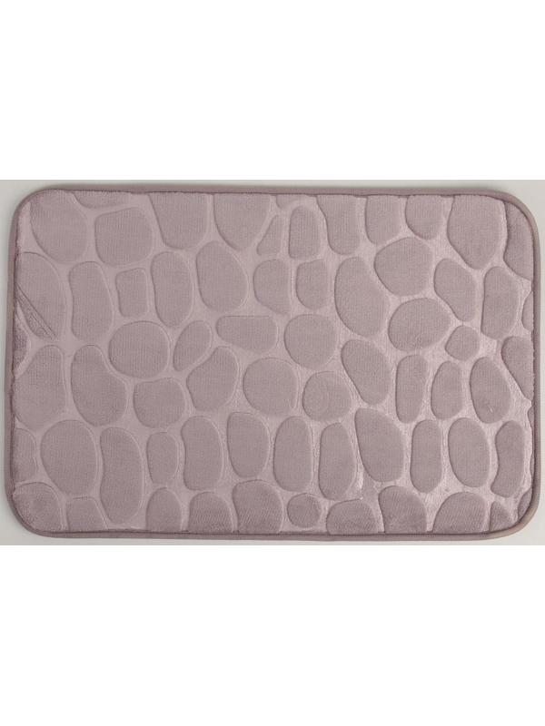 Коврик Доляна «Галька», 40×60 см, цвет серый