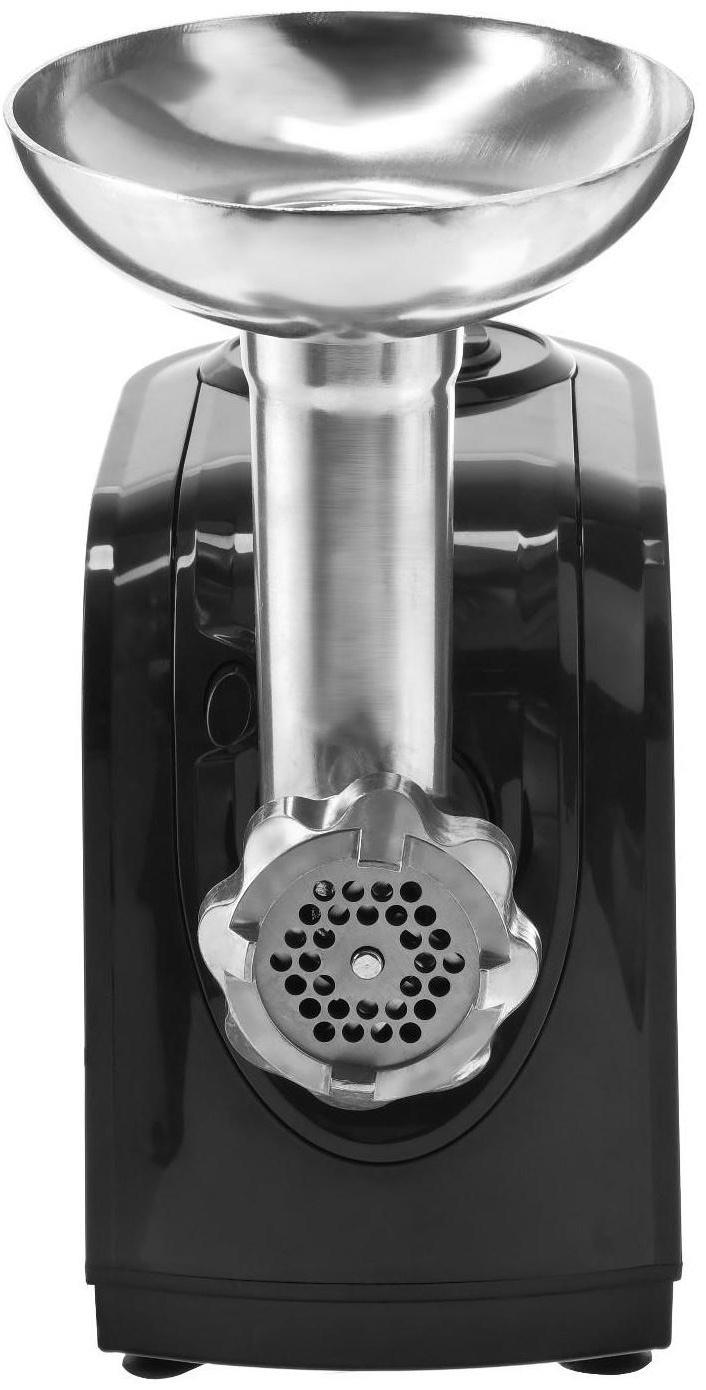 Мясорубка электрическая KELLI KL-5002, 2600 Вт, 2 скорости, 2 насадки, серебристая