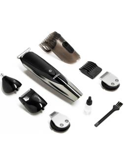 Машинка для стрижки KELLI KL-7002, 45 Вт, триммер, 5 насадок, АКБ