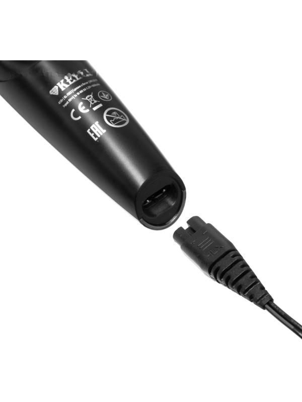 Машинка для стрижки KELLI KL-7002, 45 Вт, триммер, 5 насадок, АКБ