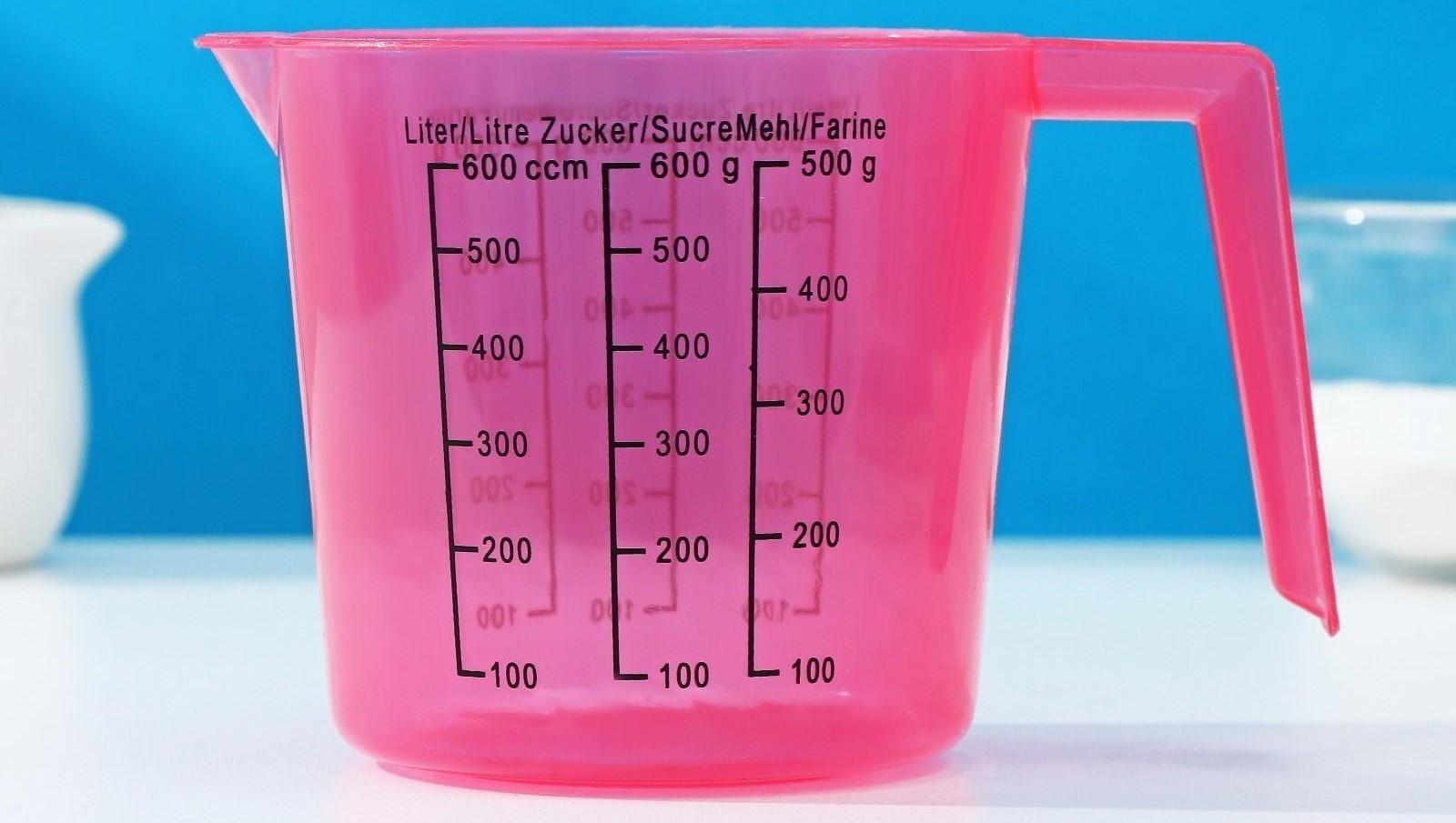 Кувшин мерный, 600 мл, цвет МИКС