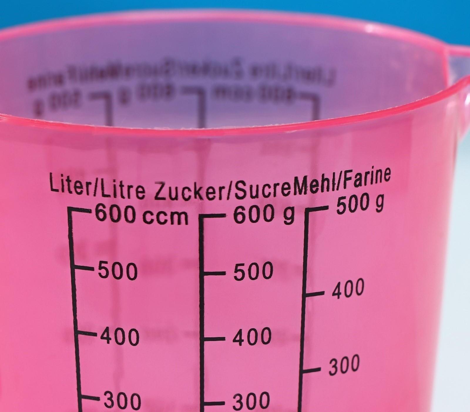 Кувшин мерный, 600 мл, цвет МИКС