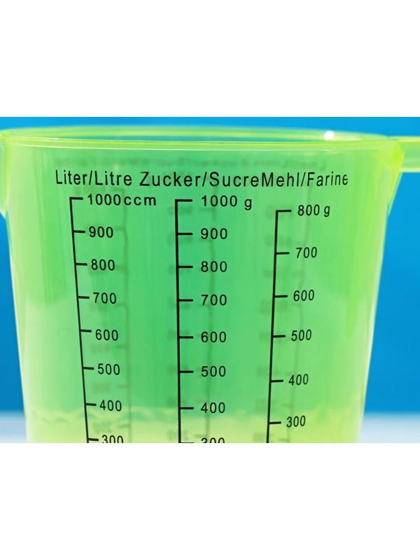 Кувшин мерный, 1 л, цвет МИКС