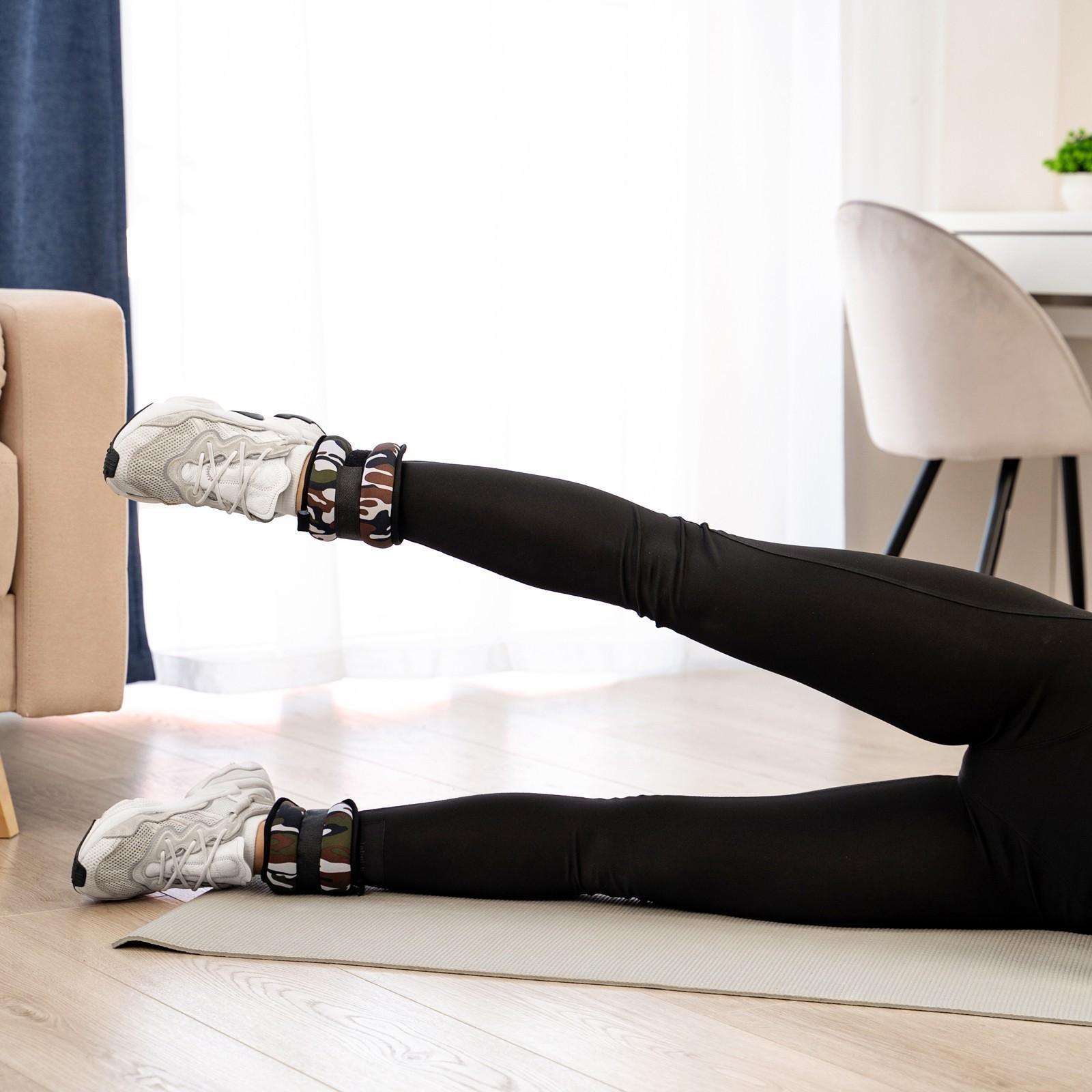 Утяжелитель неопреновый 1,5 кг (вес пары 3 кг), цвет милитари