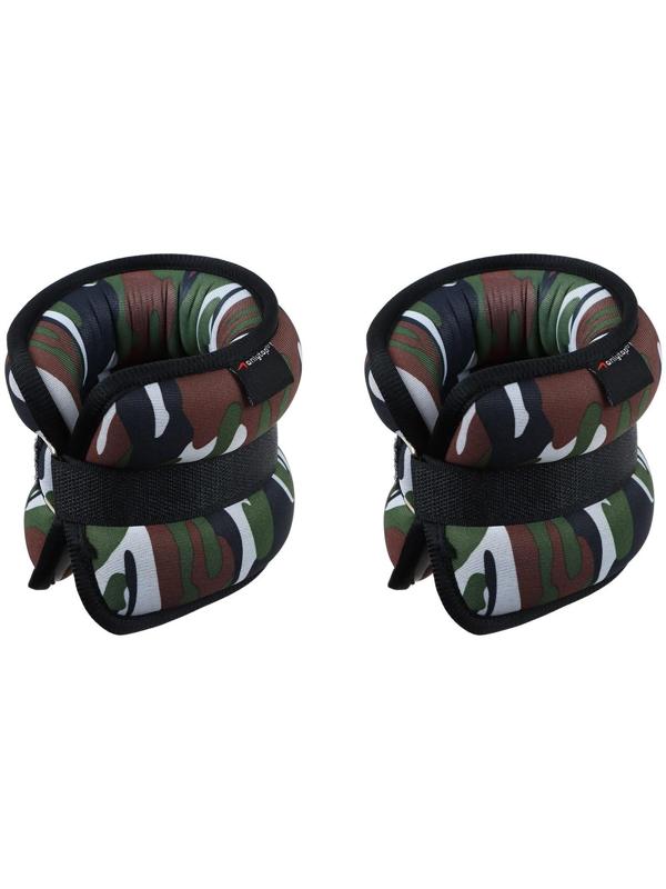 Утяжелитель неопреновый 1,5 кг (вес пары 3 кг), цвет милитари