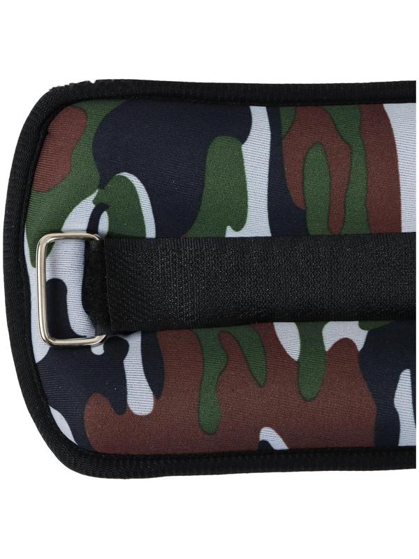 Утяжелитель неопреновый 1,5 кг (вес пары 3 кг), цвет милитари