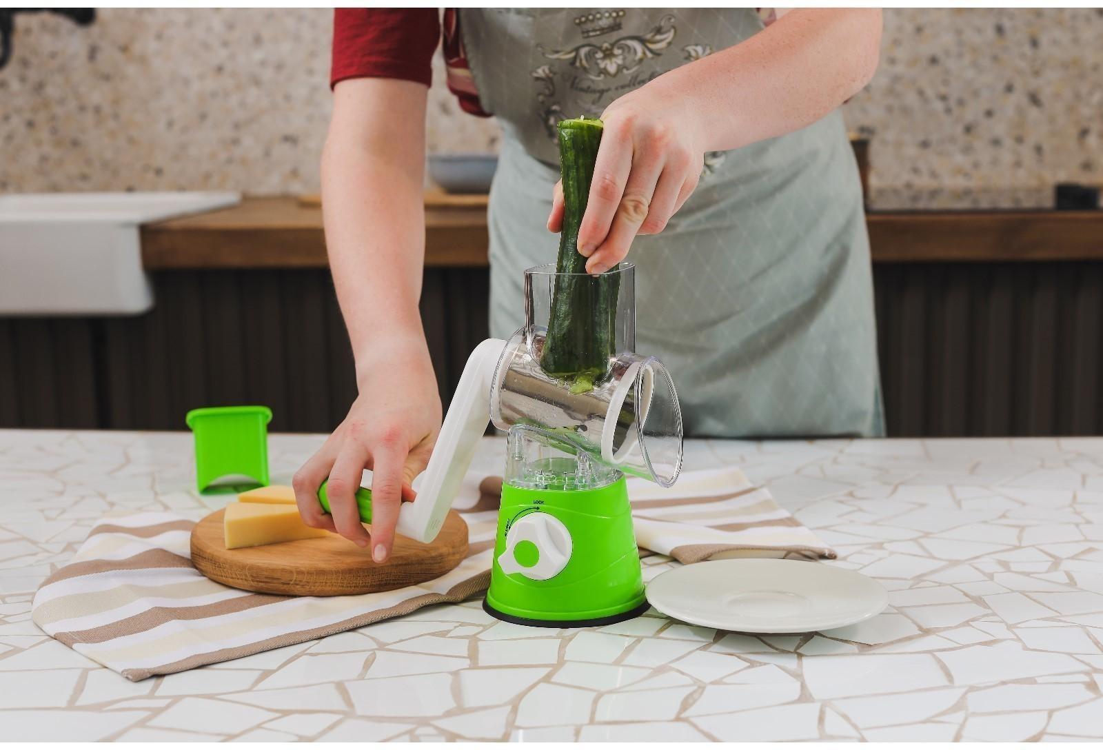 Овощерезка механическая Доляна Mandoline Slicer, цвет МИКС