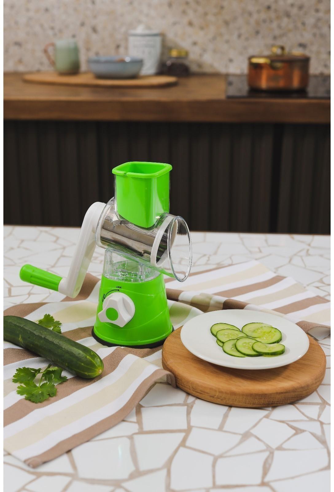 Овощерезка механическая Доляна Mandoline Slicer, цвет МИКС