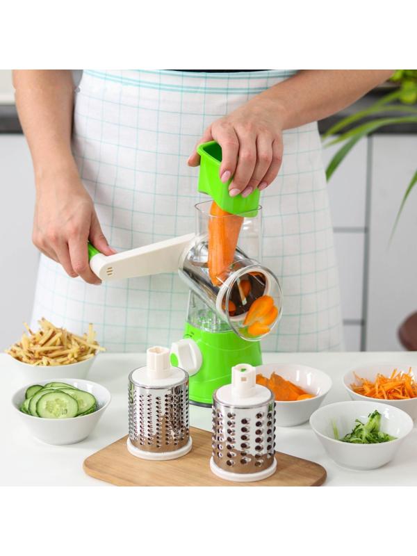 Овощерезка механическая Доляна Mandoline Slicer, цвет МИКС
