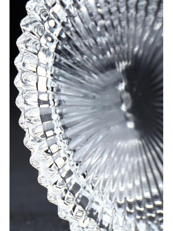 Сахарница стеклянная Доляна «Царская», 250 мл, 10,5×12 см, цвет прозрачный