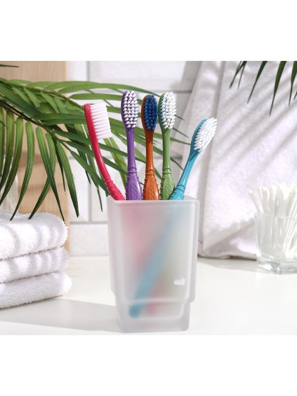 Зубная щётка «Ассорти» средней жёсткости, микс