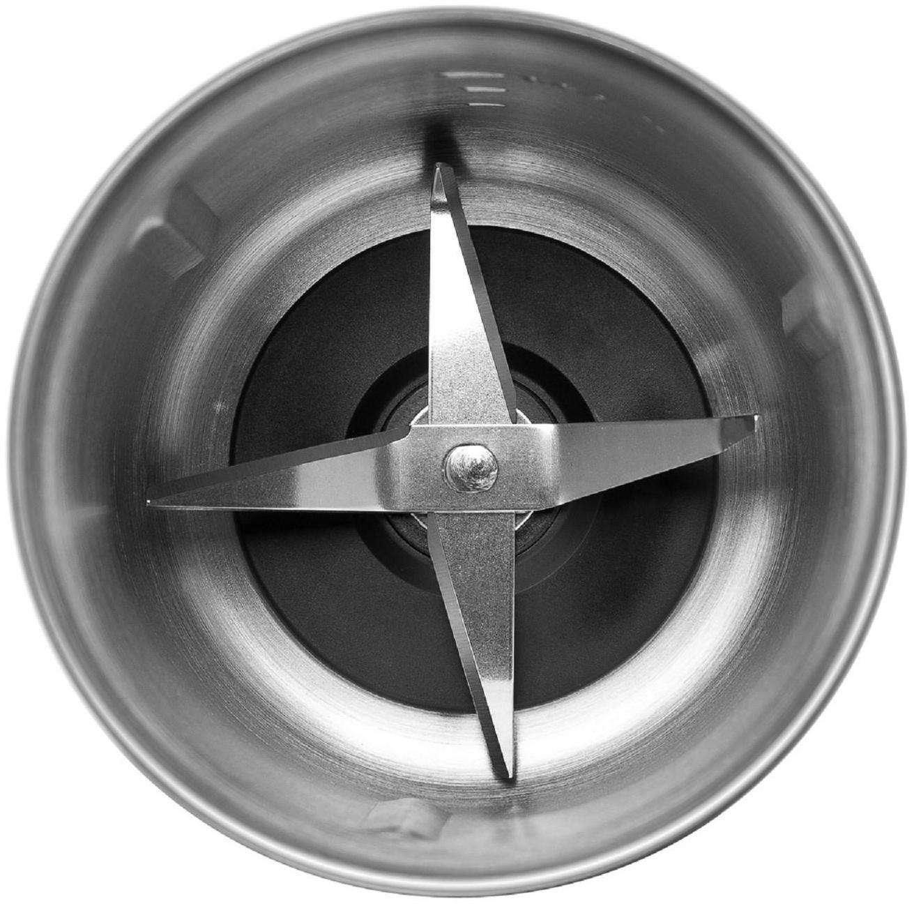 Кофемолка BRAYER BR1181, 200 Вт, 70 г, нержавеющий корпус, серебристая