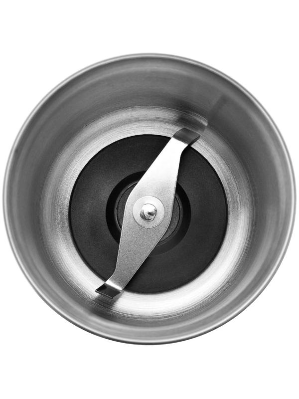 Кофемолка BRAYER BR1181, 200 Вт, 70 г, нержавеющий корпус, серебристая