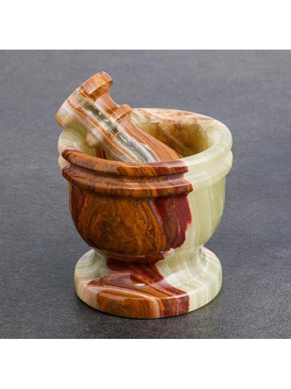 Набор ступка с пестиком, оникс