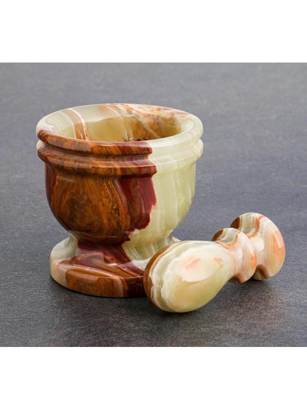 Набор ступка с пестиком, оникс