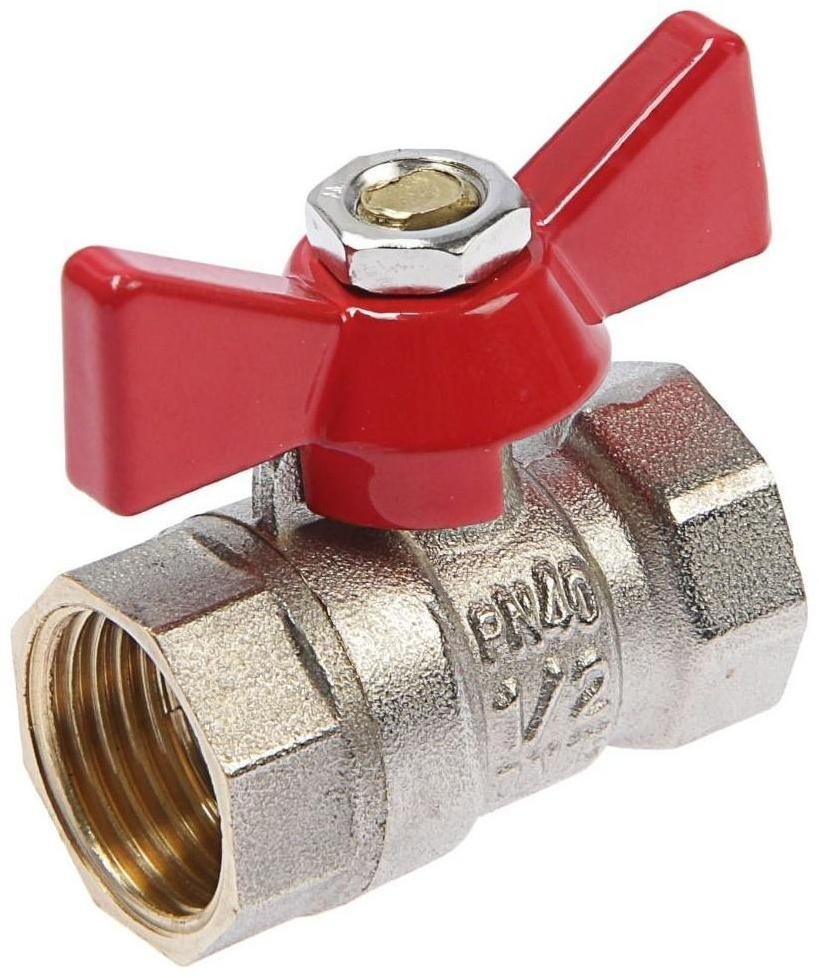 Кран шаровой OTMO, внутренняя/внутренняя резьба 1/2