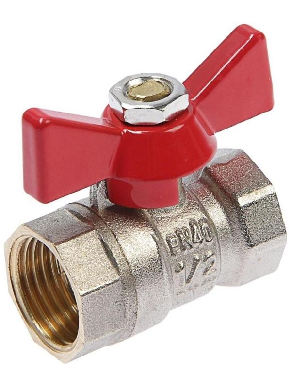 Кран шаровой OTMO, внутренняя/внутренняя резьба 1/2