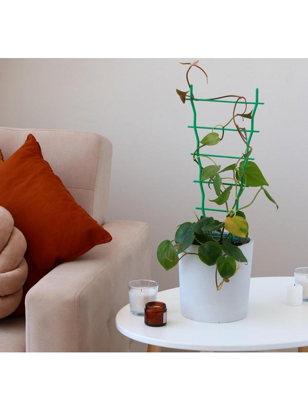 Шпалера, 47 × 19 × 0.5 см, пластик, зелёная