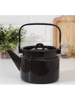 Чайник, 2 л, без деколи, цвет МИКС