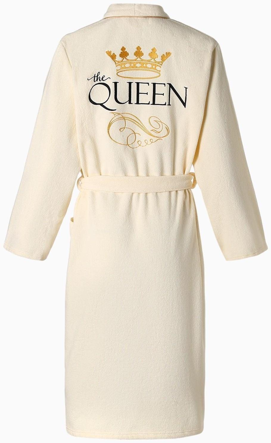 Халат махровый женский Queen размер 46-48, 100% хлопок